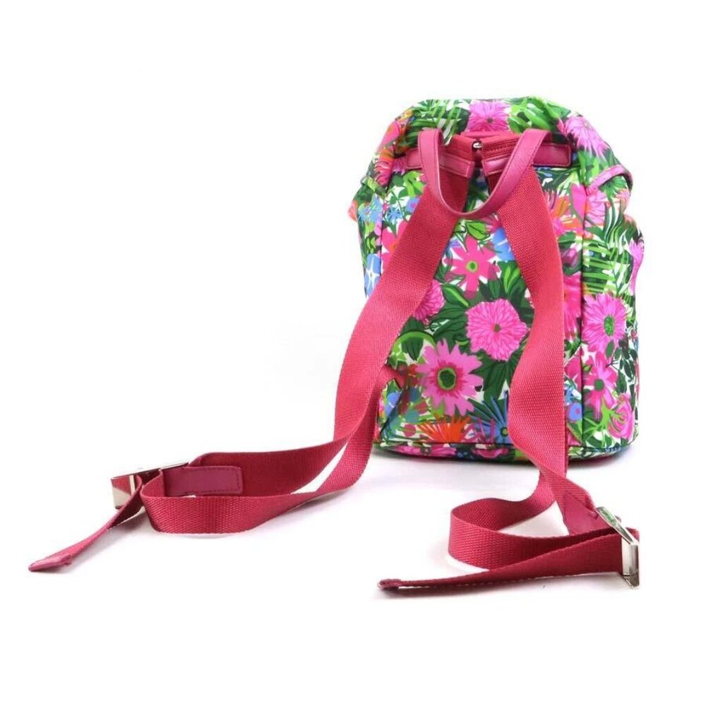 Prada Backpack Multicolor Nylon/Silvertone - image 2